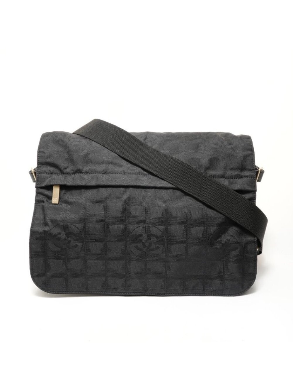 Chanel Shoulder Bag New Travel Line Gold
